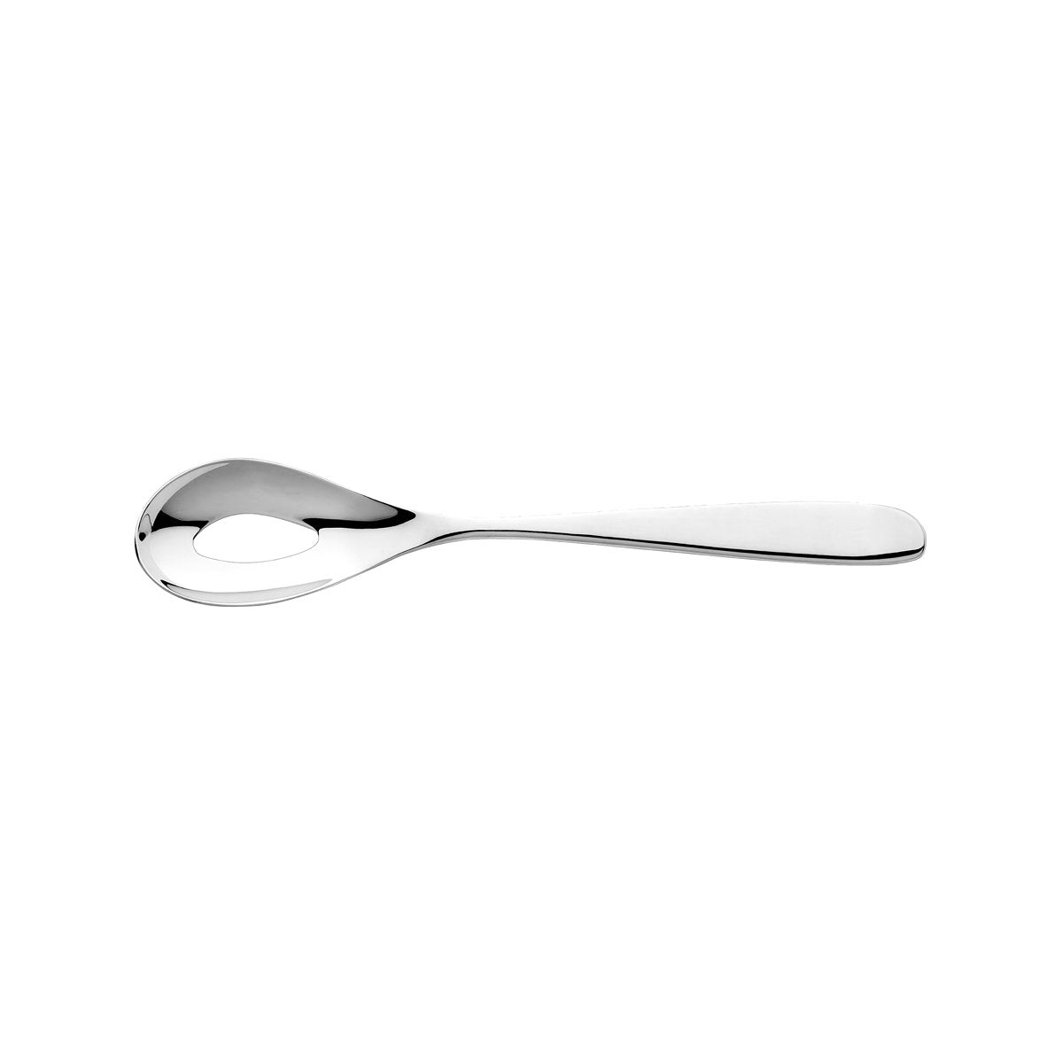 SWW-OLM12 Studio William Olive Mirror Serving Spoon With Hole Tomkin Australia Hospitality Supplies