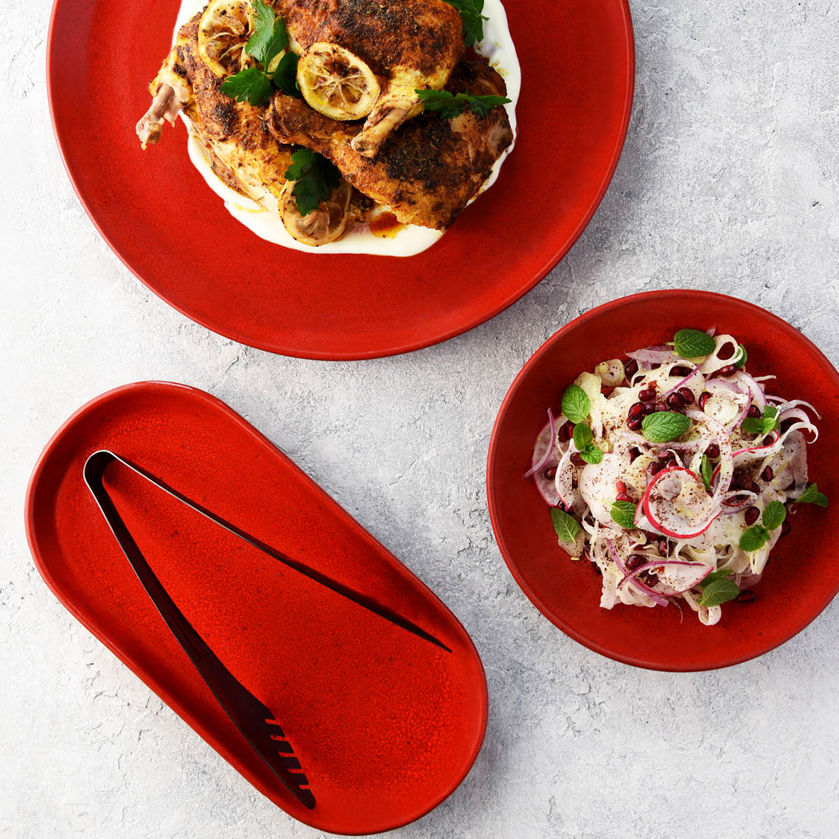 Artistica Reactive Red Round Tapas Dish 120mm