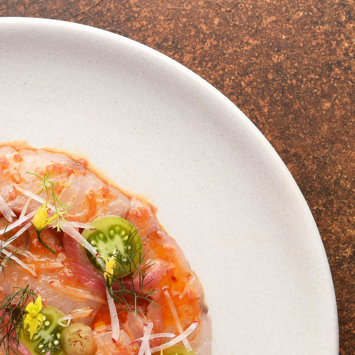 98487 Tablekraft Artistica Sand Round Plate 244mm Tomkin Australia Hospitality Supplies