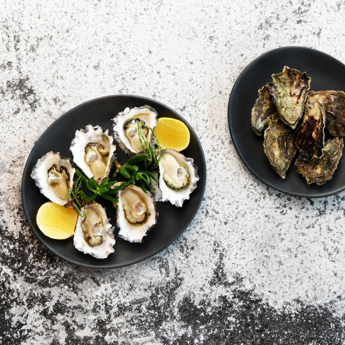 98120 Tablekraft Artistica Slate Oval Plate 210mm Tomkin Australia Hospitality Supplies