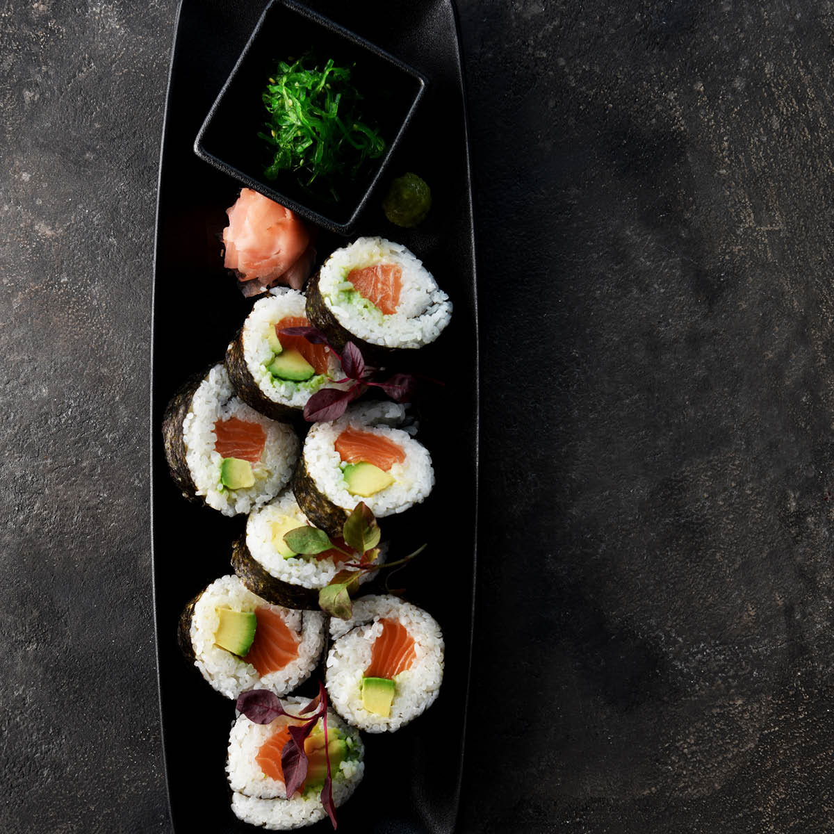 Black Oval Coupe Plate 260mm