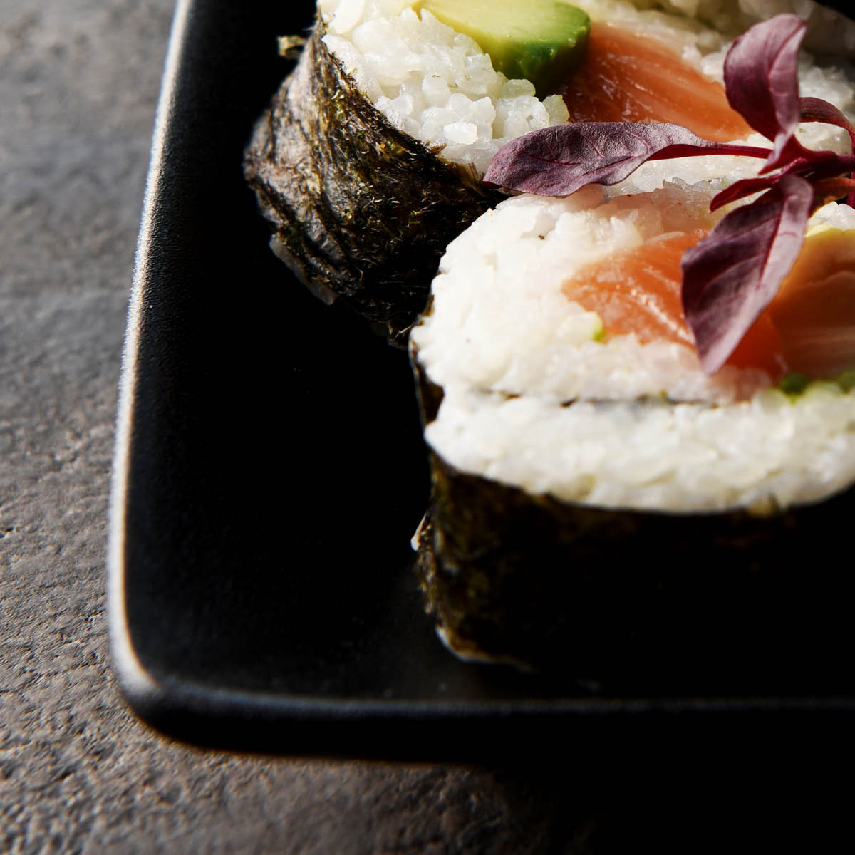 Black Round Tapas Dish 120mm