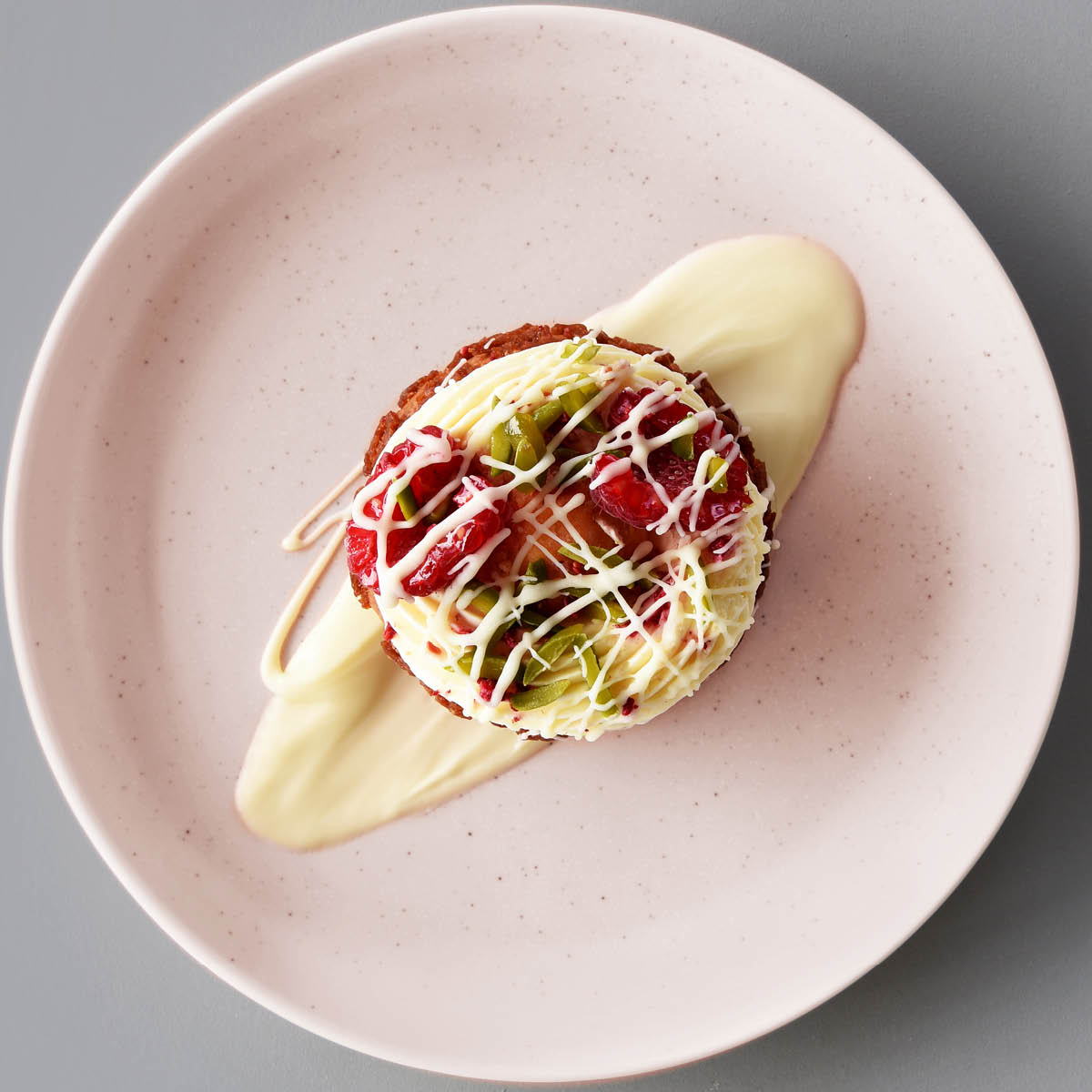 908408 Tablekraft Urban Reactive Pink Coupe Plate 203mm Tomkin Australia Hospitality Supplies