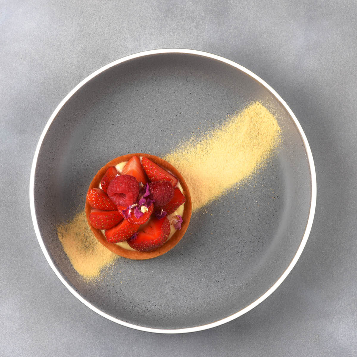 Urban Grey Round Sauce Dish 78mm