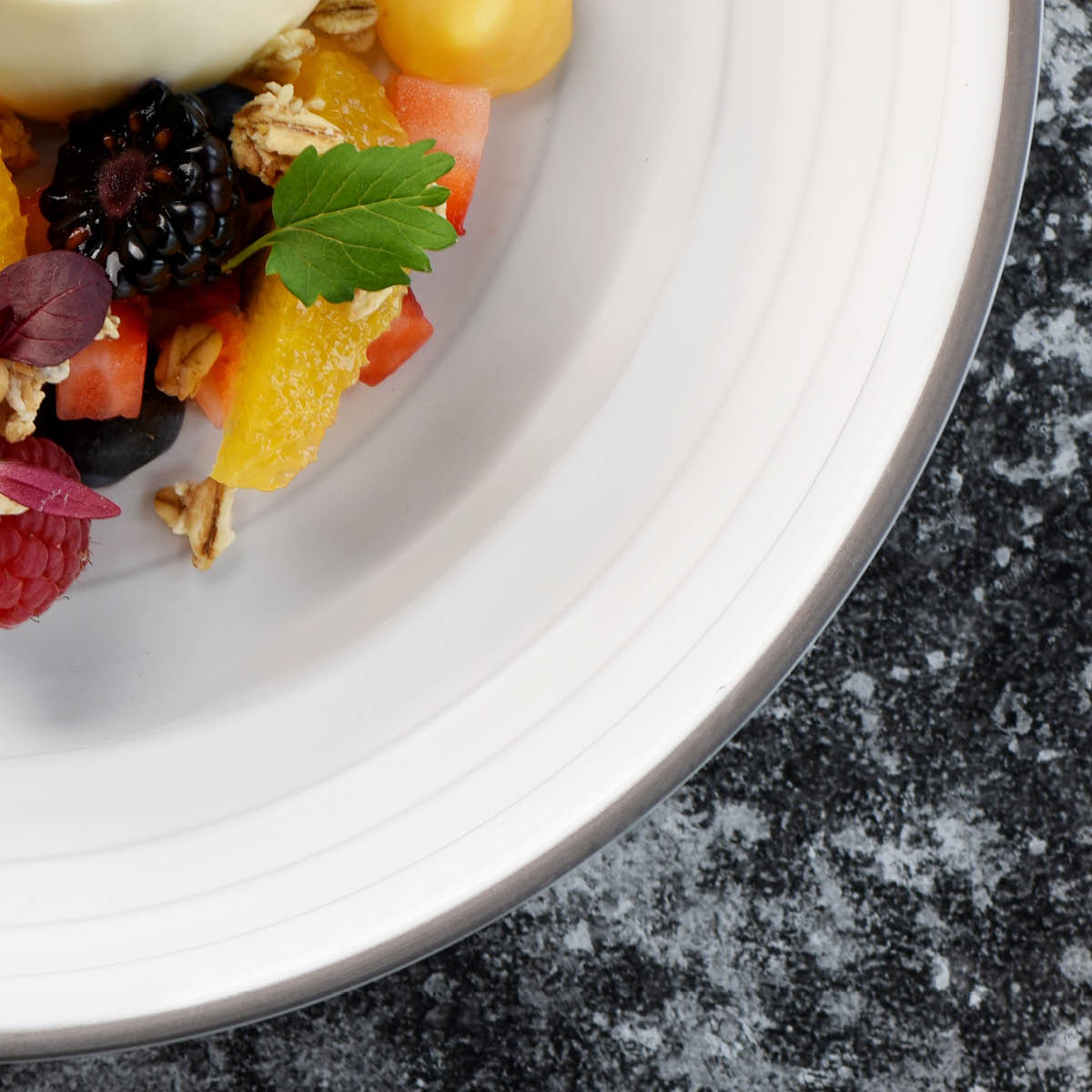 Urban Linea White Round Bowl 120mm