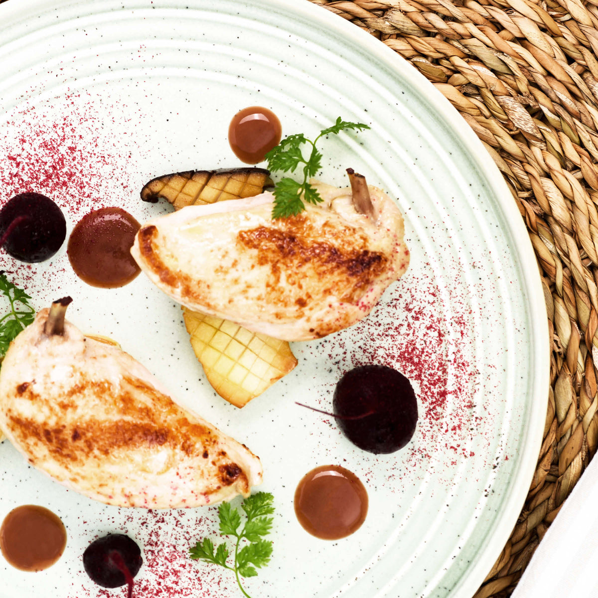 Urban Loft Pistachio Serve Platter 320mm