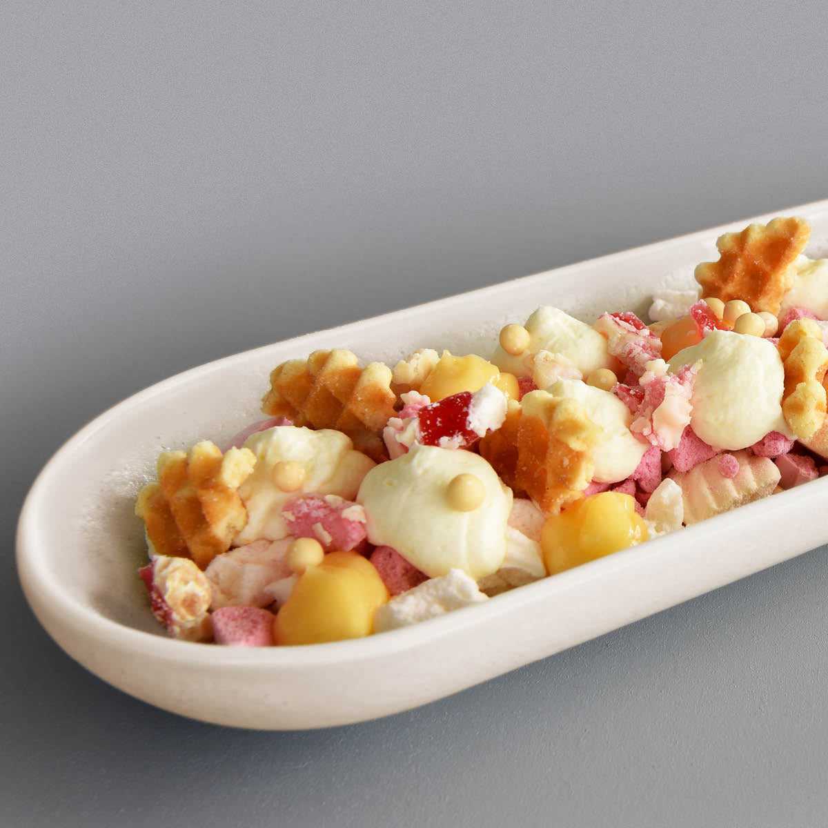 Urban Sand Oval Plate 250x160mm