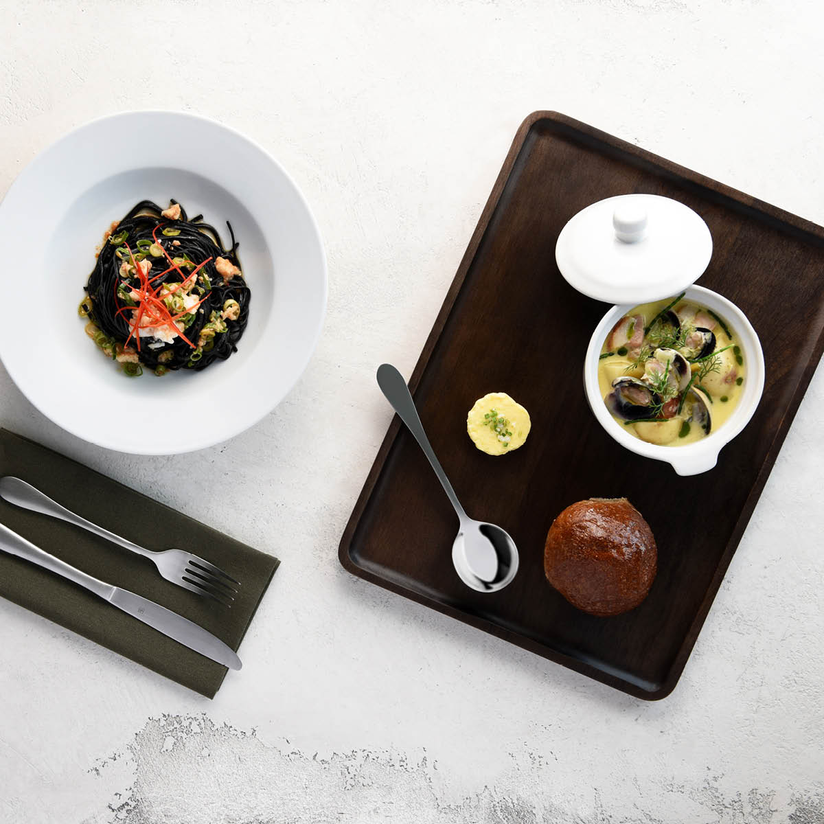 901315 Tablekraft Vitroceram Souffle Dish 176mm Tomkin Australia Hospitality Supplies