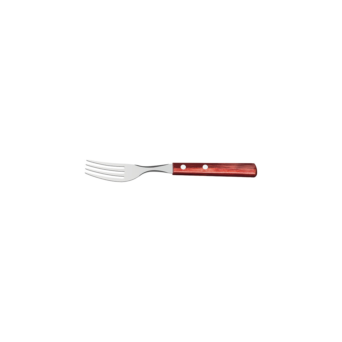 TM21102/470 Tramontina  Polywood Table Fork Redwood Redwood 195mm Tomkin Australia Hospitality Supplies