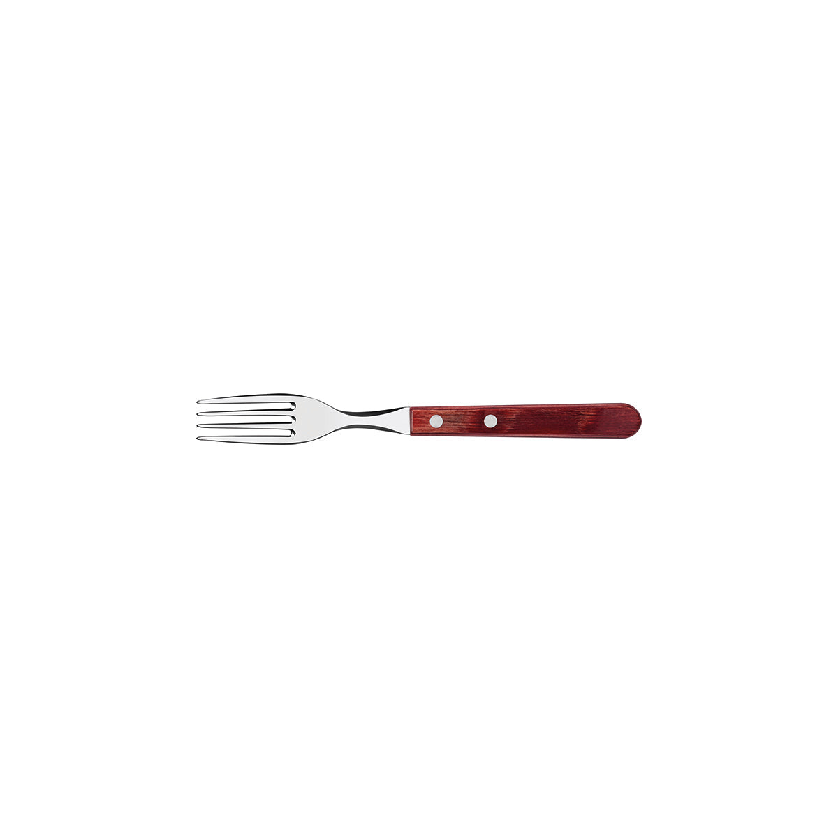 TM21110/070 Tramontina  Polywood Steak Fork Redwood Redwood 207mm Tomkin Australia Hospitality Supplies