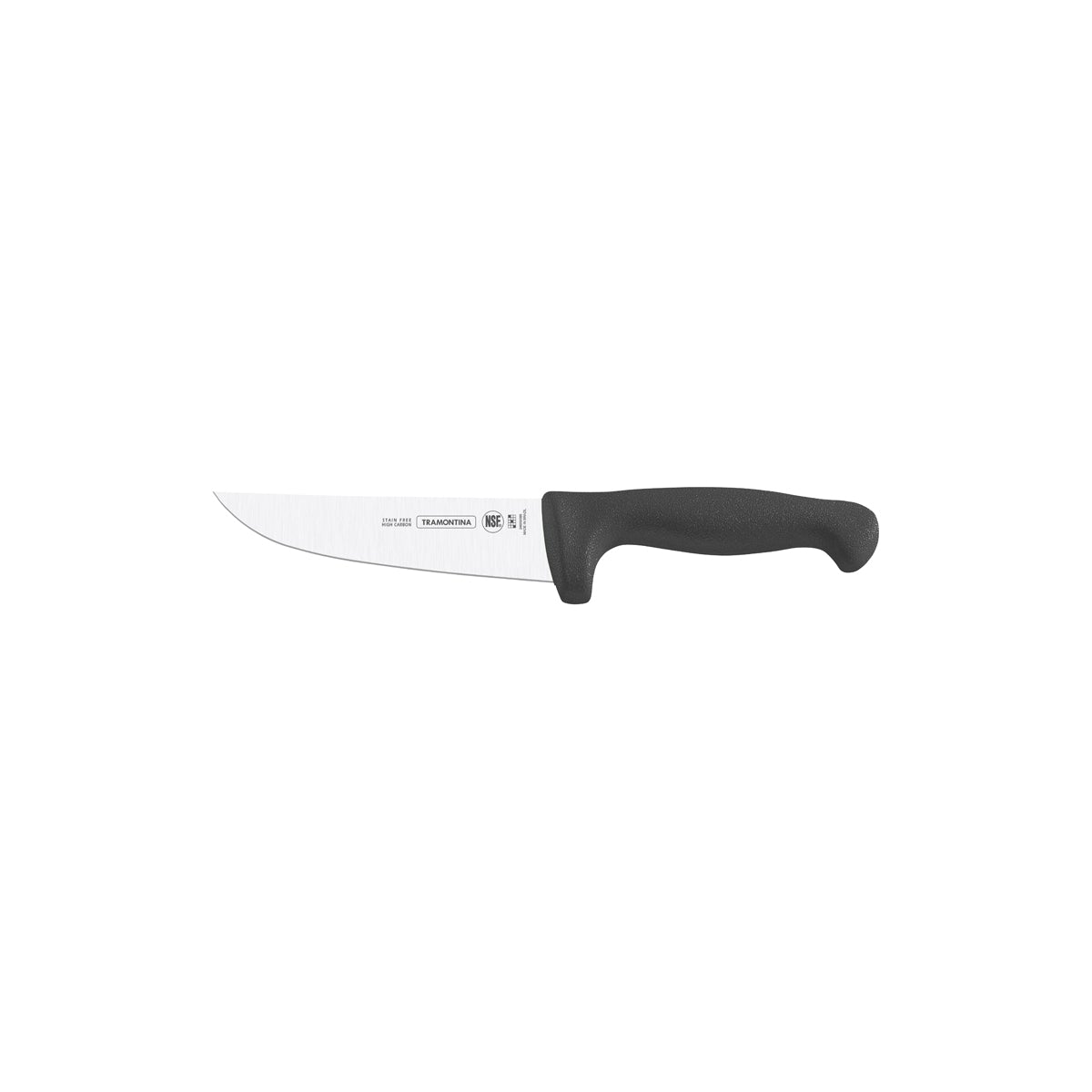 TM24607/002 Tramontina Professional Master Meat / Carving Knife Curved Blade Black 305mm Tomkin Australia Hospitality Supplies