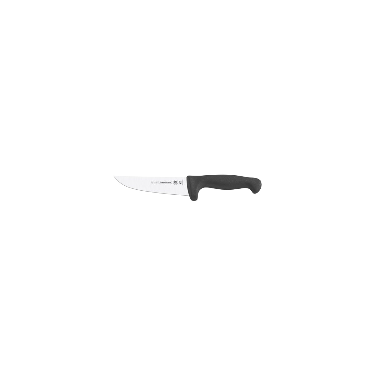 TM24607/006 Tramontina Professional Master Meat / Carving Knife Curved Blade Black 152mm Tomkin Australia Hospitality Supplies