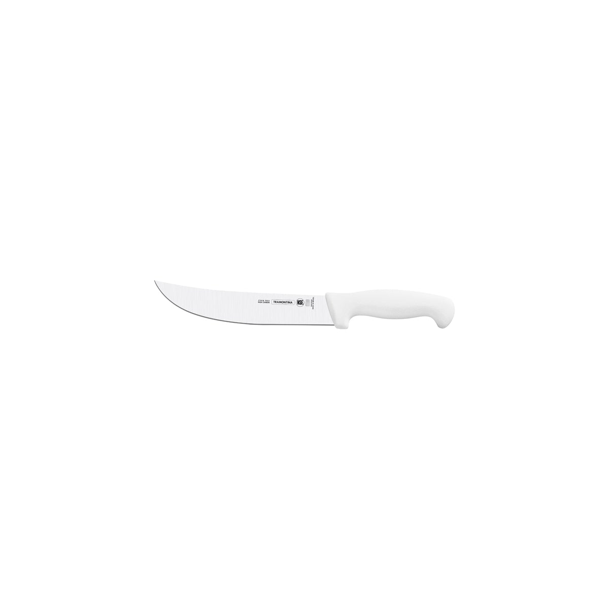 TM24610/088 Tramontina Professional Master Meat / Carving Knife Flexible Curved Blade White 203mm Tomkin Australia Hospitality Supplies