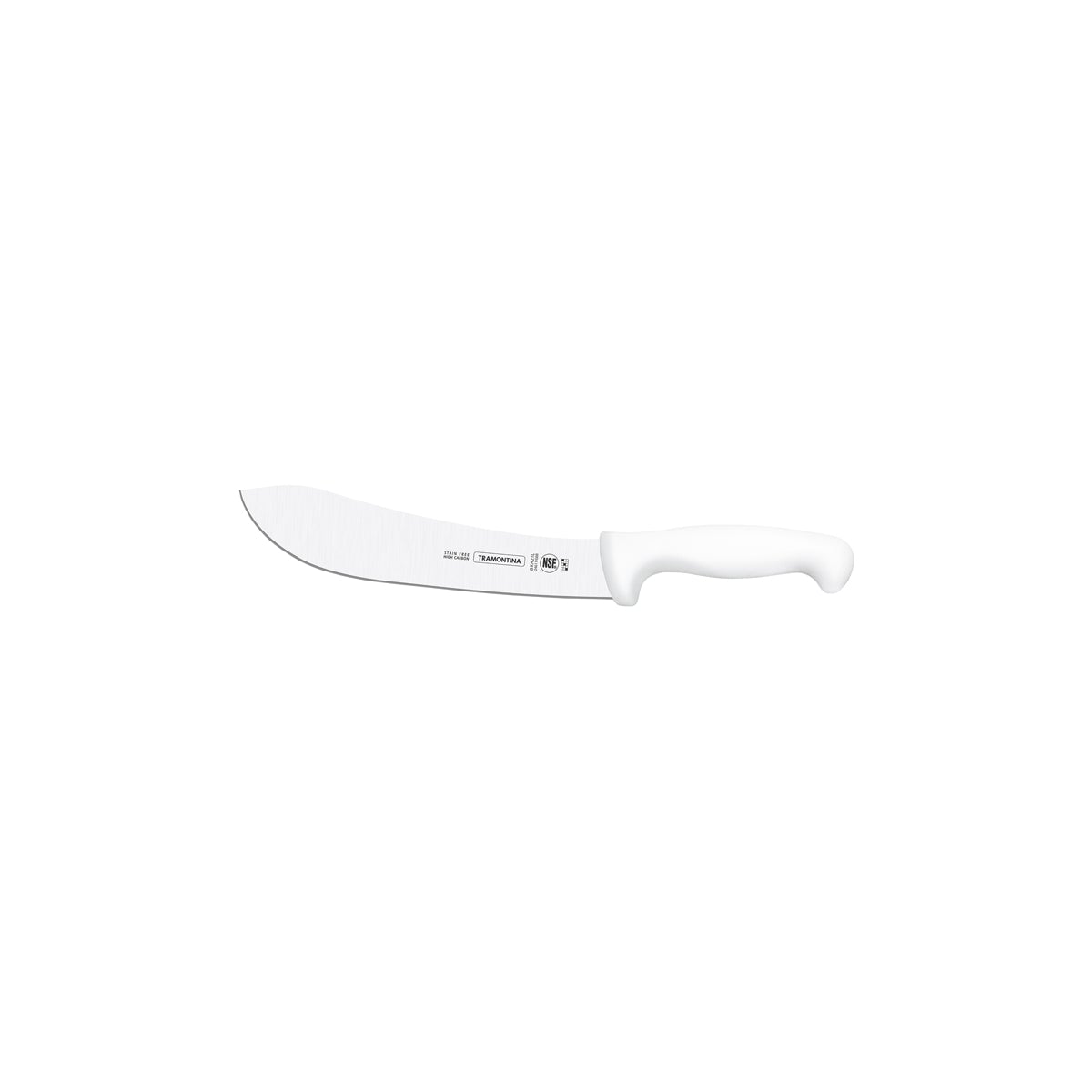 TM24611/080 Tramontina Professional Master Meat / Carving Knife Curved Blade White 254mm Tomkin Australia Hospitality Supplies