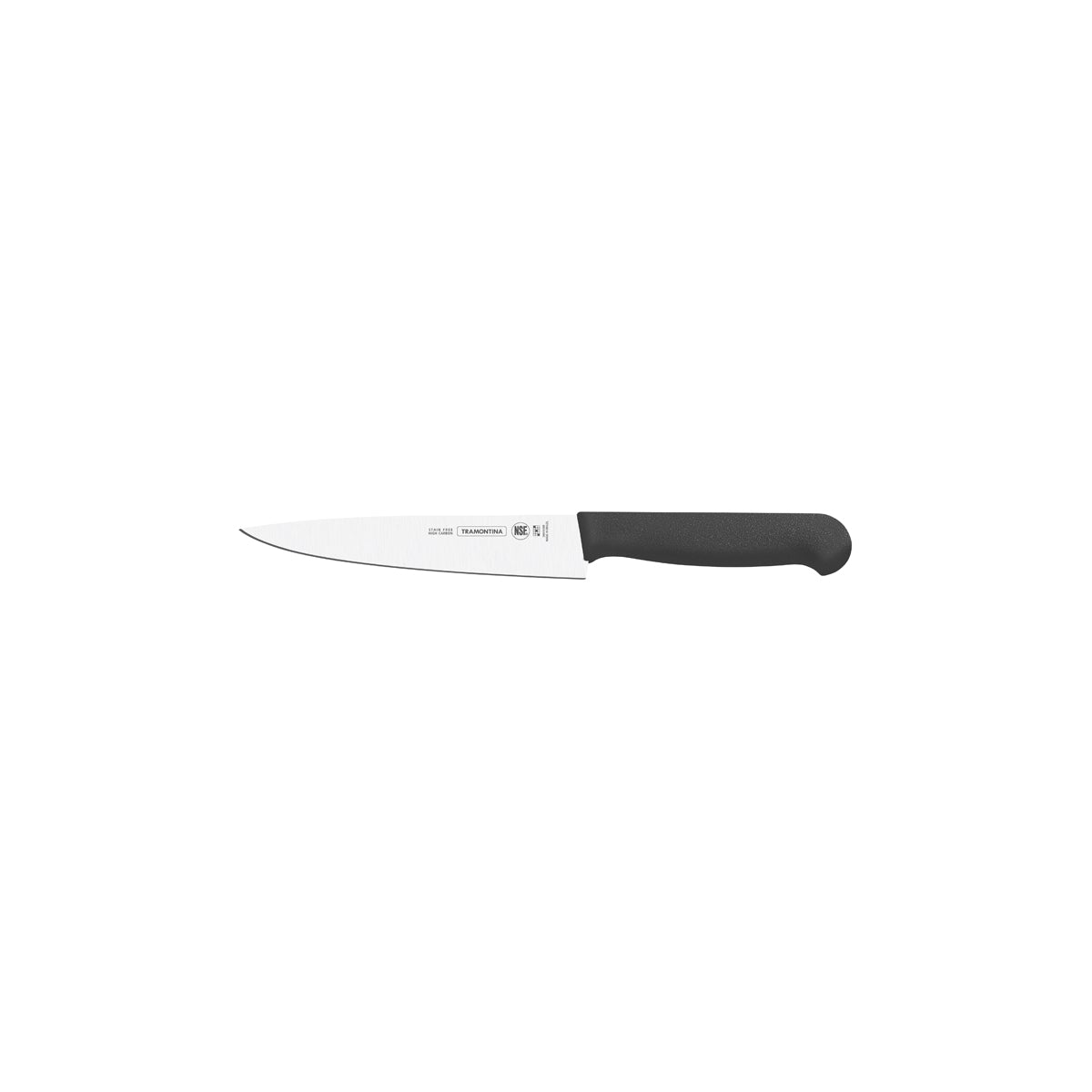 TM24620/100 Tramontina Professional Master Meat / Carving Knife Curved Blade Black 254mm Tomkin Australia Hospitality Supplies