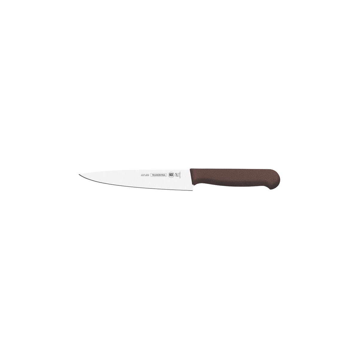 TM24620/140 Tramontina Professional Master Meat / Carving Knife Curved Blade Brown 254mm Tomkin Australia Hospitality Supplies