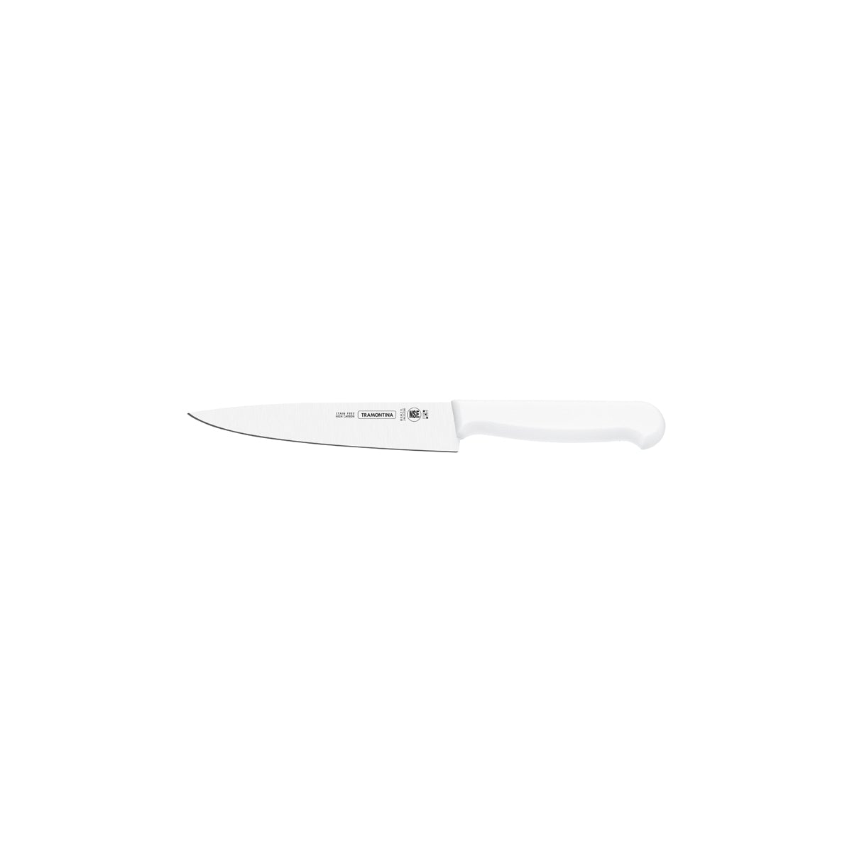 TM24620/180 Tramontina Professional Master Meat / Carving Knife Curved Blade White 254mm Tomkin Australia Hospitality Supplies