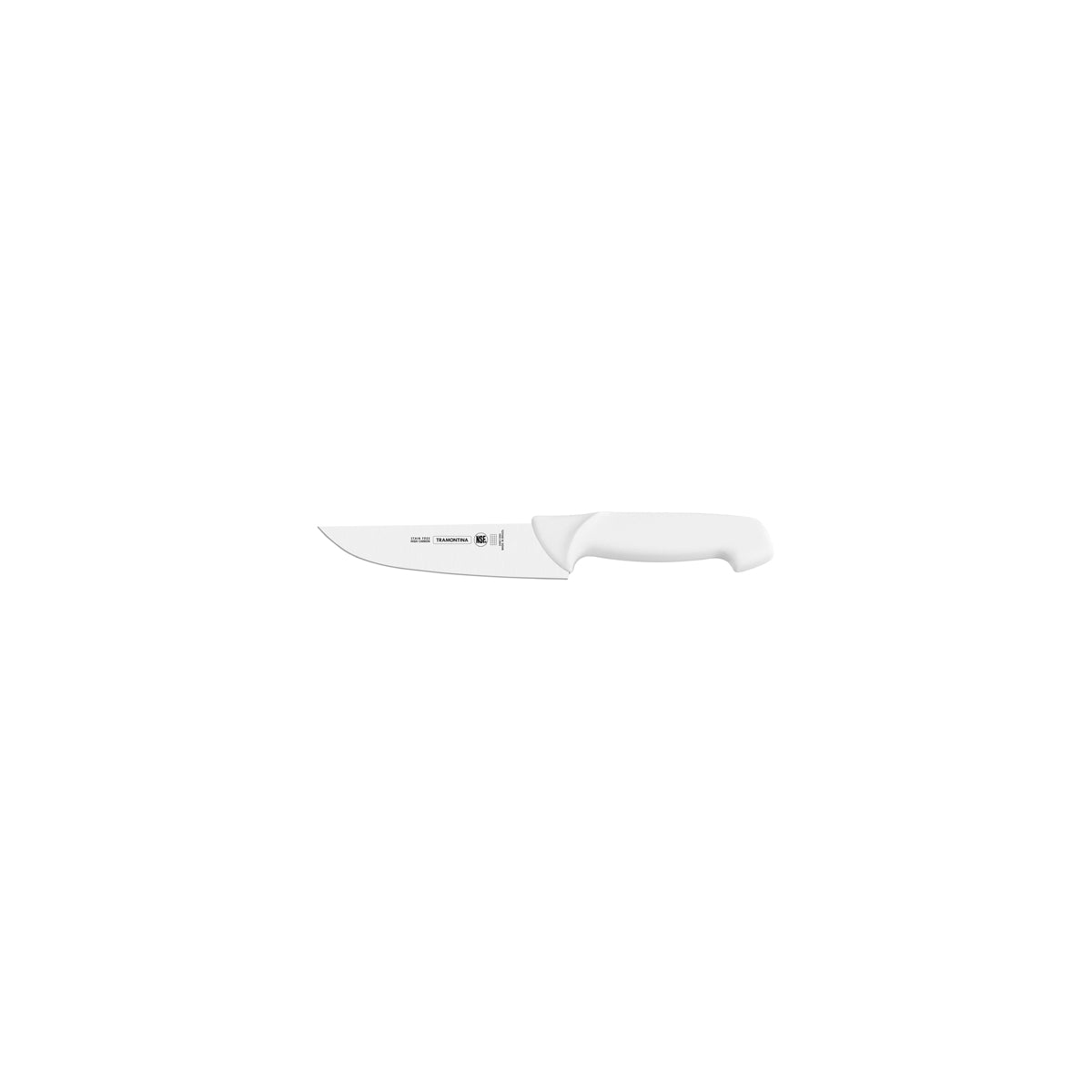 TM24621/086 Tramontina Professional Master Butcher Knife Curved Wide Blade White 152mm Tomkin Australia Hospitality Supplies