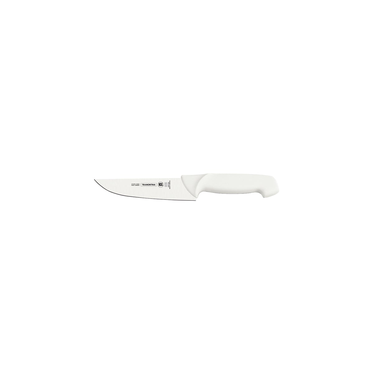 TM24621/188 Tramontina Professional Master Butcher Knife Curved Wide Blade White 203mm Tomkin Australia Hospitality Supplies