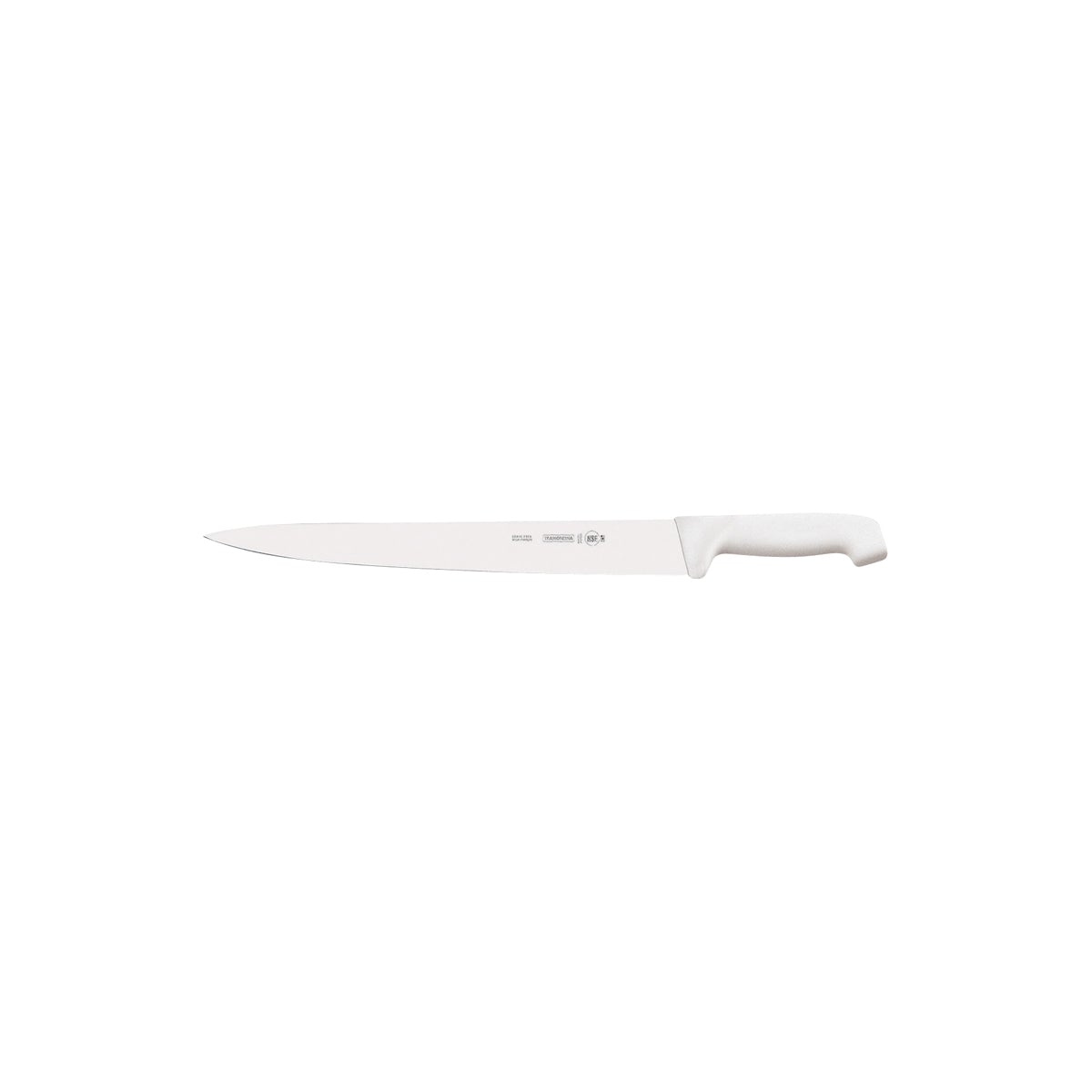 TM24623/084 Tramontina Professional Master Butcher Knife Curved Wide Blade White 357mm Tomkin Australia Hospitality Supplies