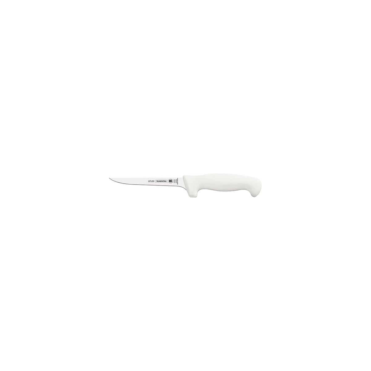 TM24635/086 Tramontina Professional Master Boning Knife Curved Narrow Blade White 152mm Tomkin Australia Hospitality Supplies