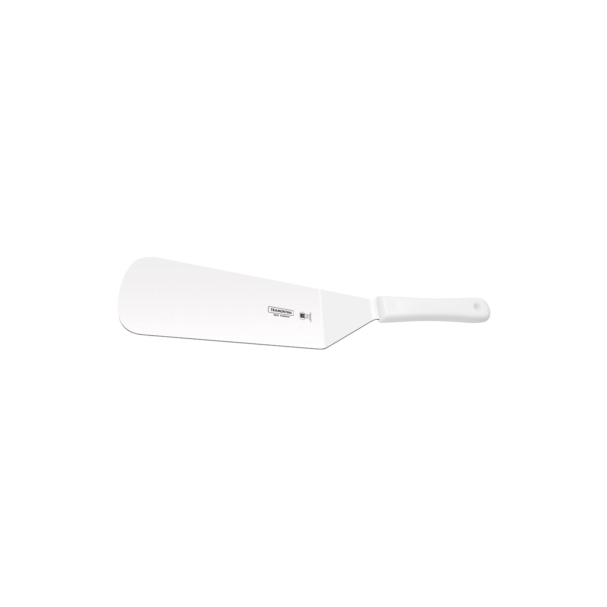 TM24679/189 Tramontina Professional Master Grill Spatula Angled Wide White 229mm Tomkin Australia Hospitality Supplies