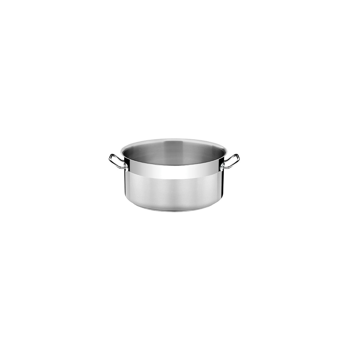 TM62644/360 Tramontina  Professional Casserole Stainless Steel 360mm22.3lt Tomkin Australia Hospitality Supplies