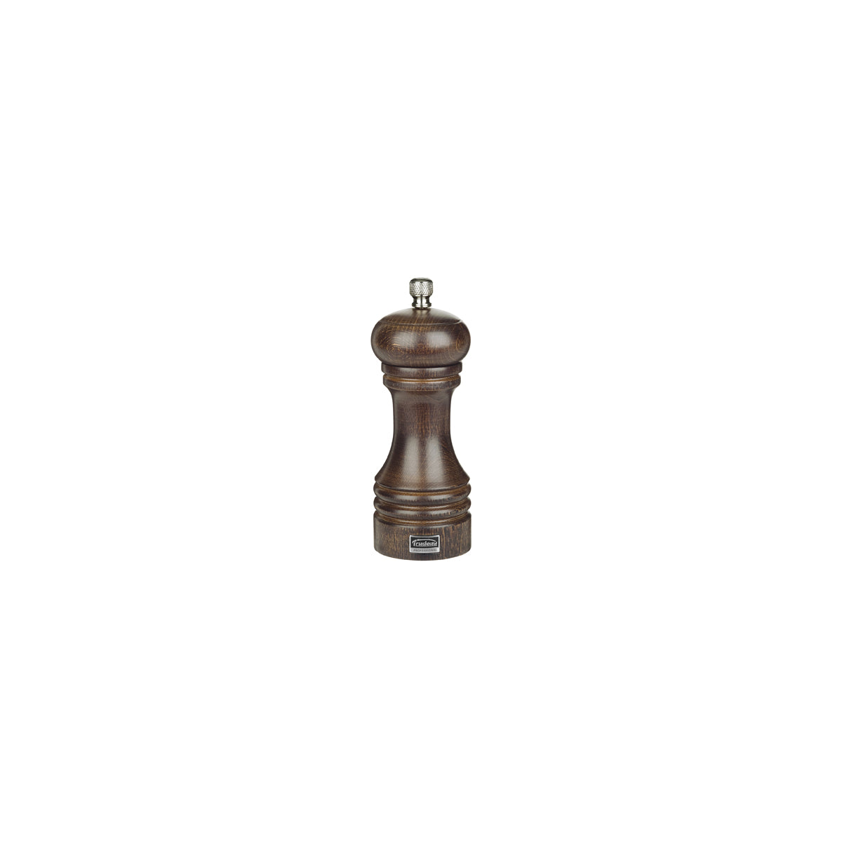TRUTR071340E Trudeau Professional Pepper Mill Chocolate 150mm Tomkin Australia Hospitality Supplies
