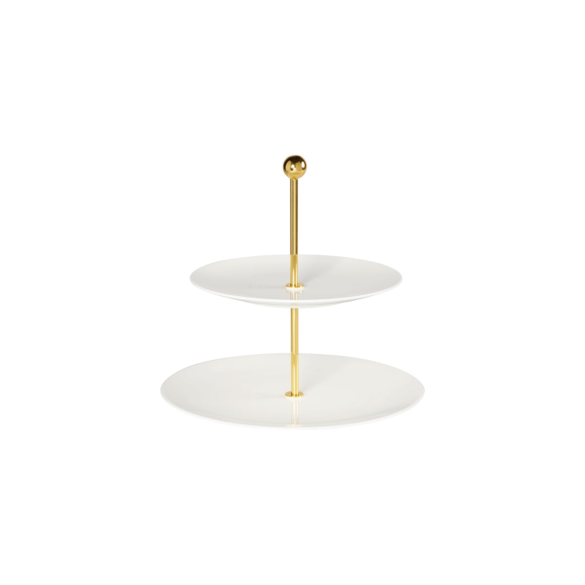 VB10-4482-7880 Villeroy And Boch Villeroy And Boch Metrochic Blanc Gifts Serving Stand 2 Tier 275x275x270mm Tomkin Australia Hospitality Supplies