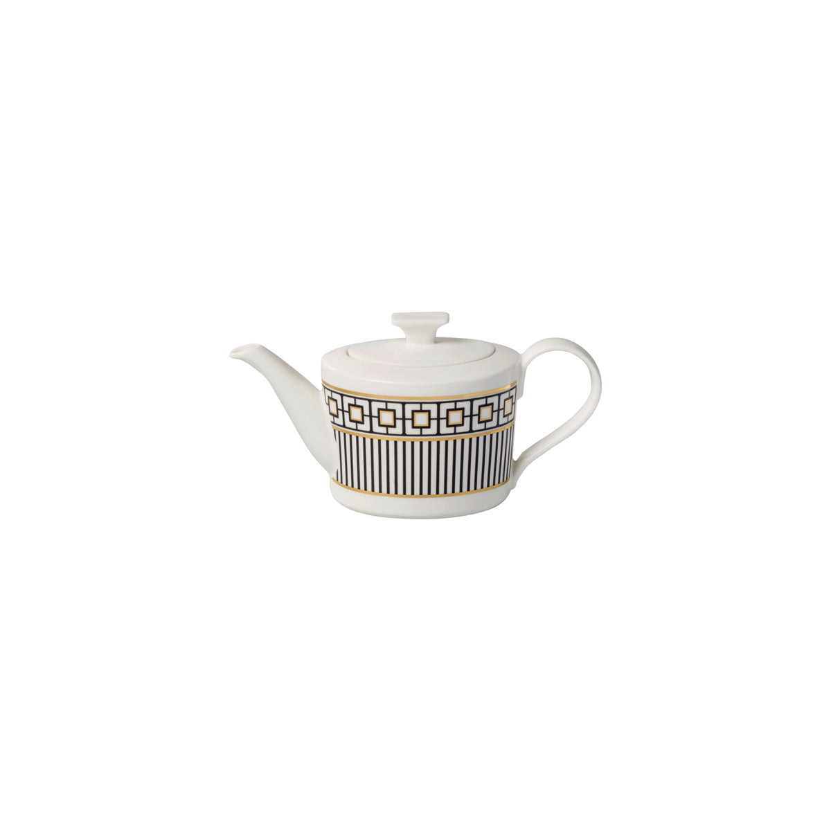 VB10-4652-0460 Villeroy And Boch Villeroy And Boch Metrochic Teapot with Lid 1.2Lt Tomkin Australia Hospitality Supplies