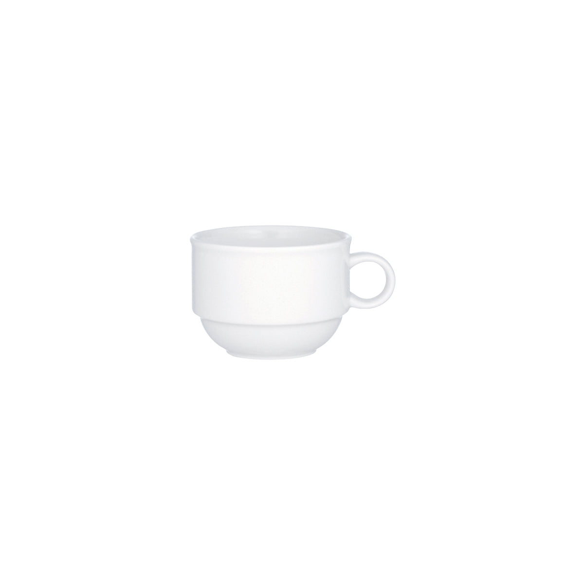 VB16-2016-1361 Villeroy And Boch Villeroy And Boch Corpo White Cup No. 4 Stackable 180ml Tomkin Australia Hospitality Supplies