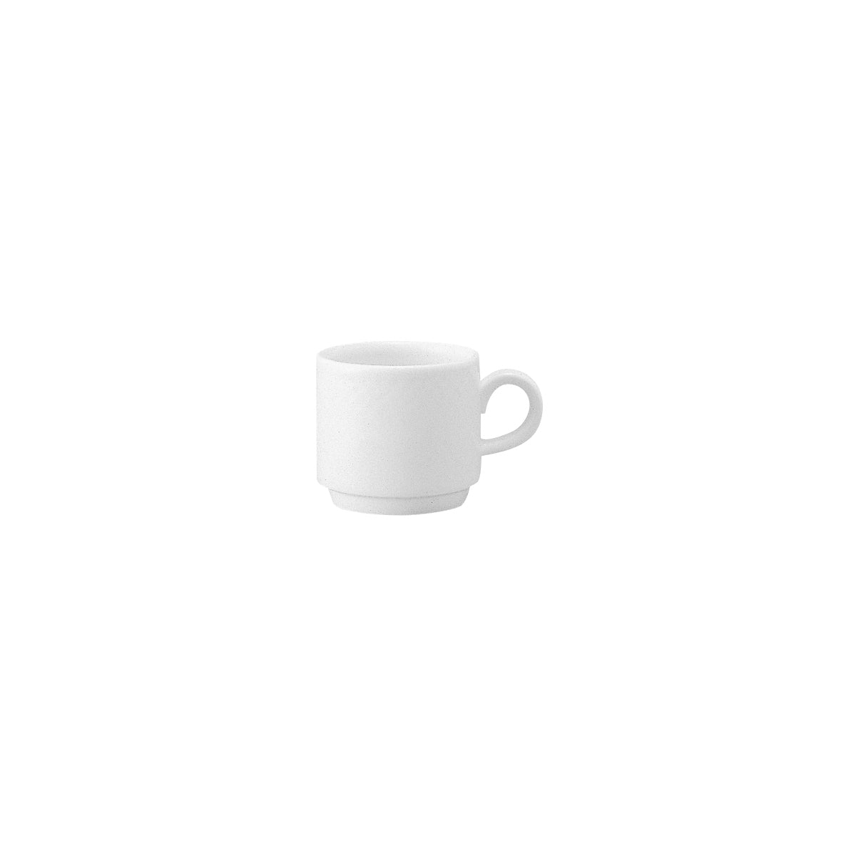 VB16-2155-1361 Villeroy And Boch Villeroy And Boch Easy White Cup No. 4 Stackable 180ml Tomkin Australia Hospitality Supplies