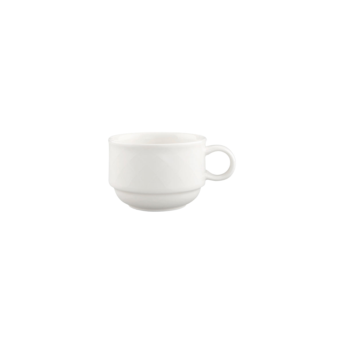 VB16-2238-1361 Villeroy And Boch Villeroy And Boch Bella White Cup No. 4 Stackable 180ml Tomkin Australia Hospitality Supplies