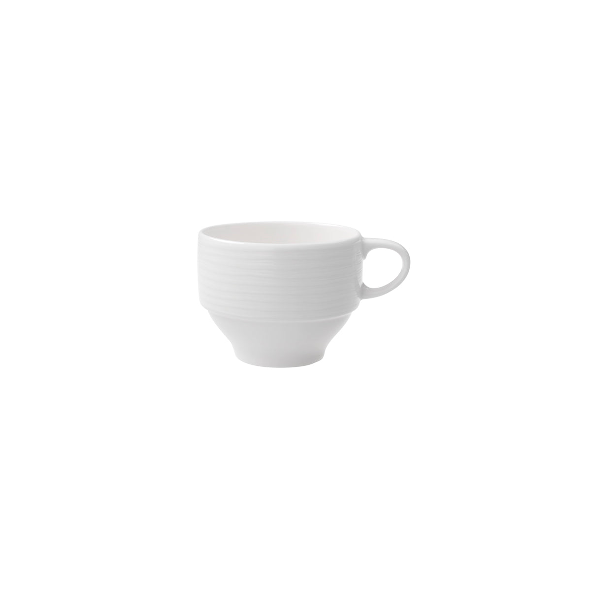 VB16-3356-1271 Villeroy And Boch Villeroy And Boch Sedona White Cup No. 2 Stackable 220ml Tomkin Australia Hospitality Supplies