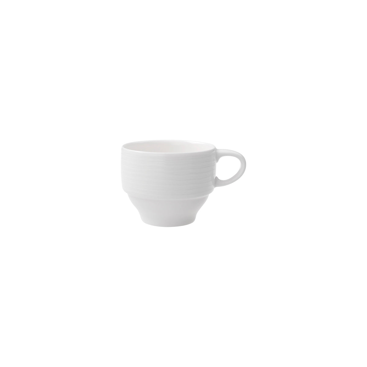 VB16-3356-1361 Villeroy And Boch Villeroy And Boch Sedona White Cup No. 4 Stackable 180ml Tomkin Australia Hospitality Supplies