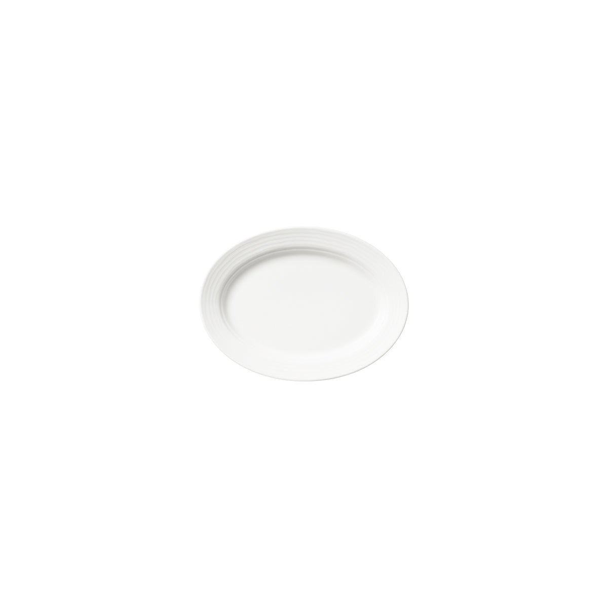 VB16-4003-3570 Villeroy And Boch Villeroy And Boch Sedona White Function Oval Plate Wide Rim 210x170mm Tomkin Australia Hospitality Supplies