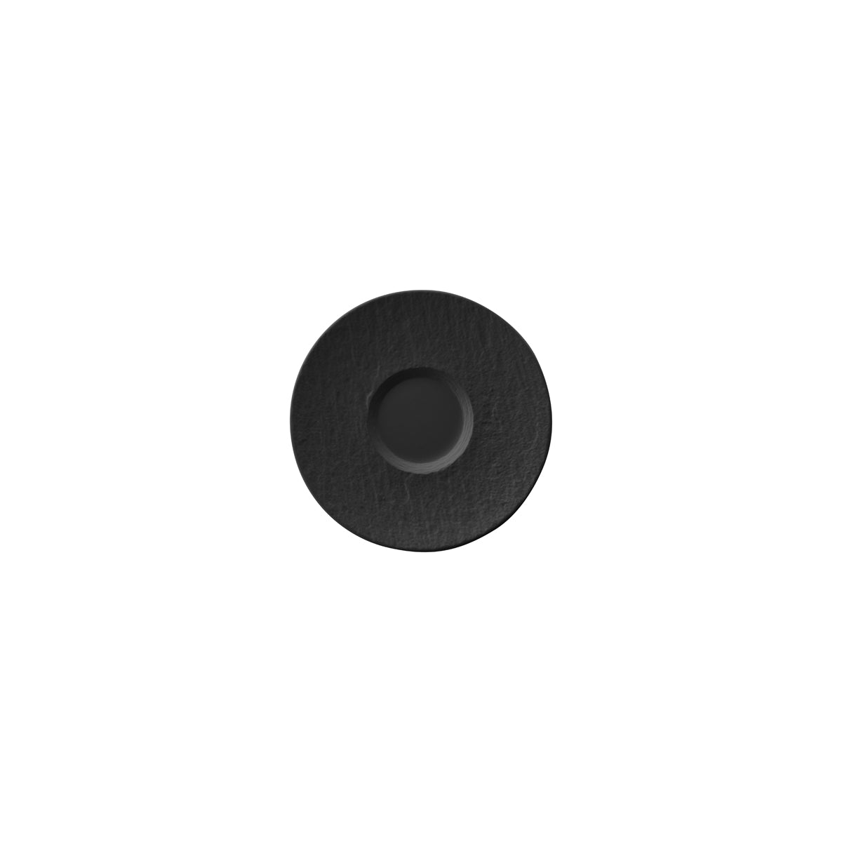 VB16-4074-1220 Villeroy And Boch Villeroy And Boch The Rock Black Shale Saucer 170mm Tomkin Australia Hospitality Supplies