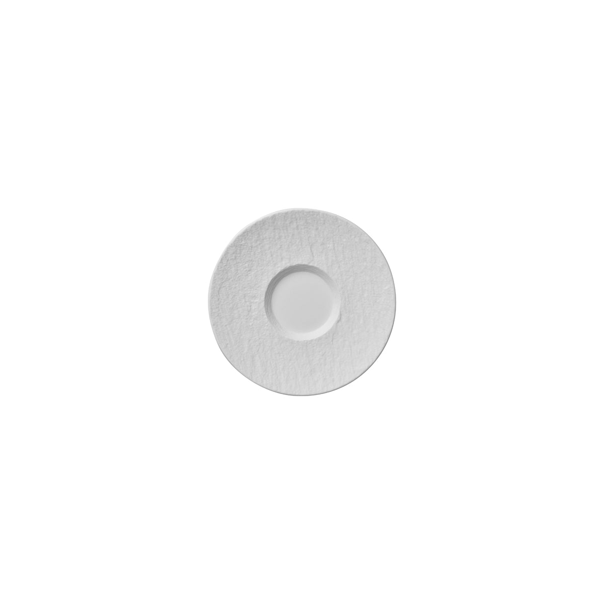 VB16-4077-1220 Villeroy And Boch Villeroy And Boch The Rock White Glacier Saucer 170mm Tomkin Australia Hospitality Supplies