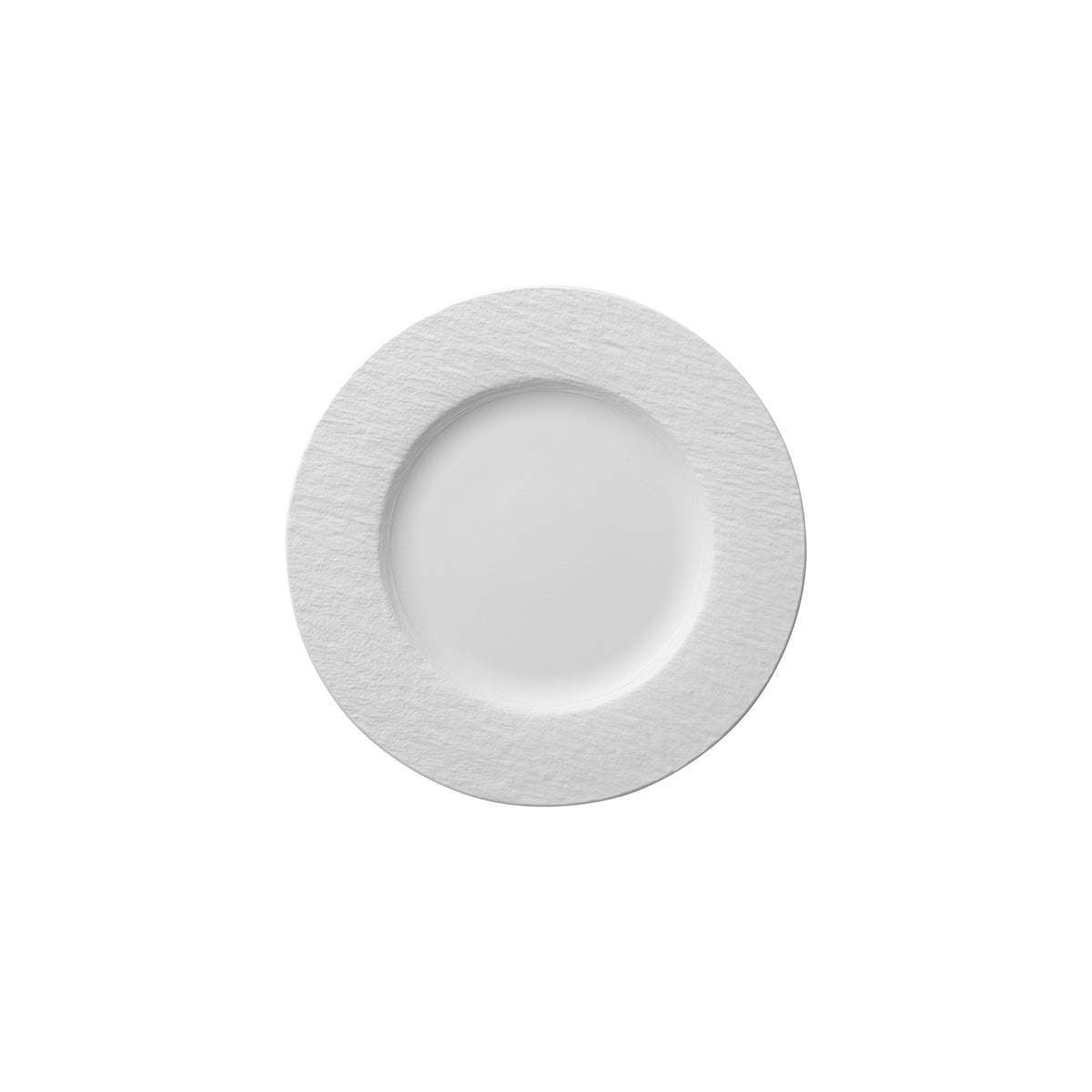 VB16-4077-2620 Villeroy And Boch Villeroy And Boch The Rock White Glacier Plate Wide Rim 270mm Tomkin Australia Hospitality Supplies