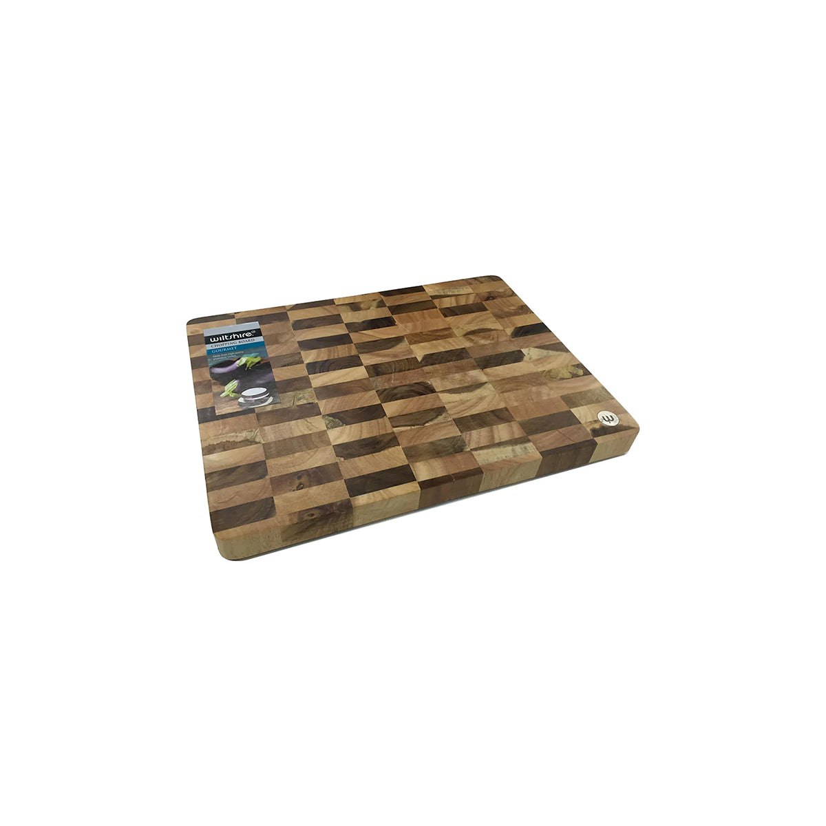 Chequered End Grain Board 400x300x30mm