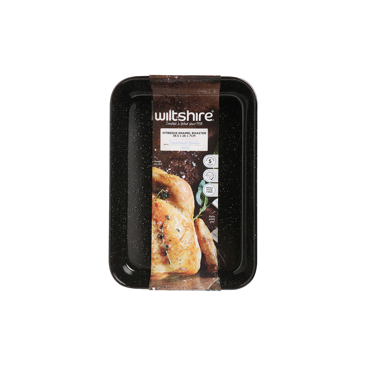 Vitreous Enamel Large Roast 385mm