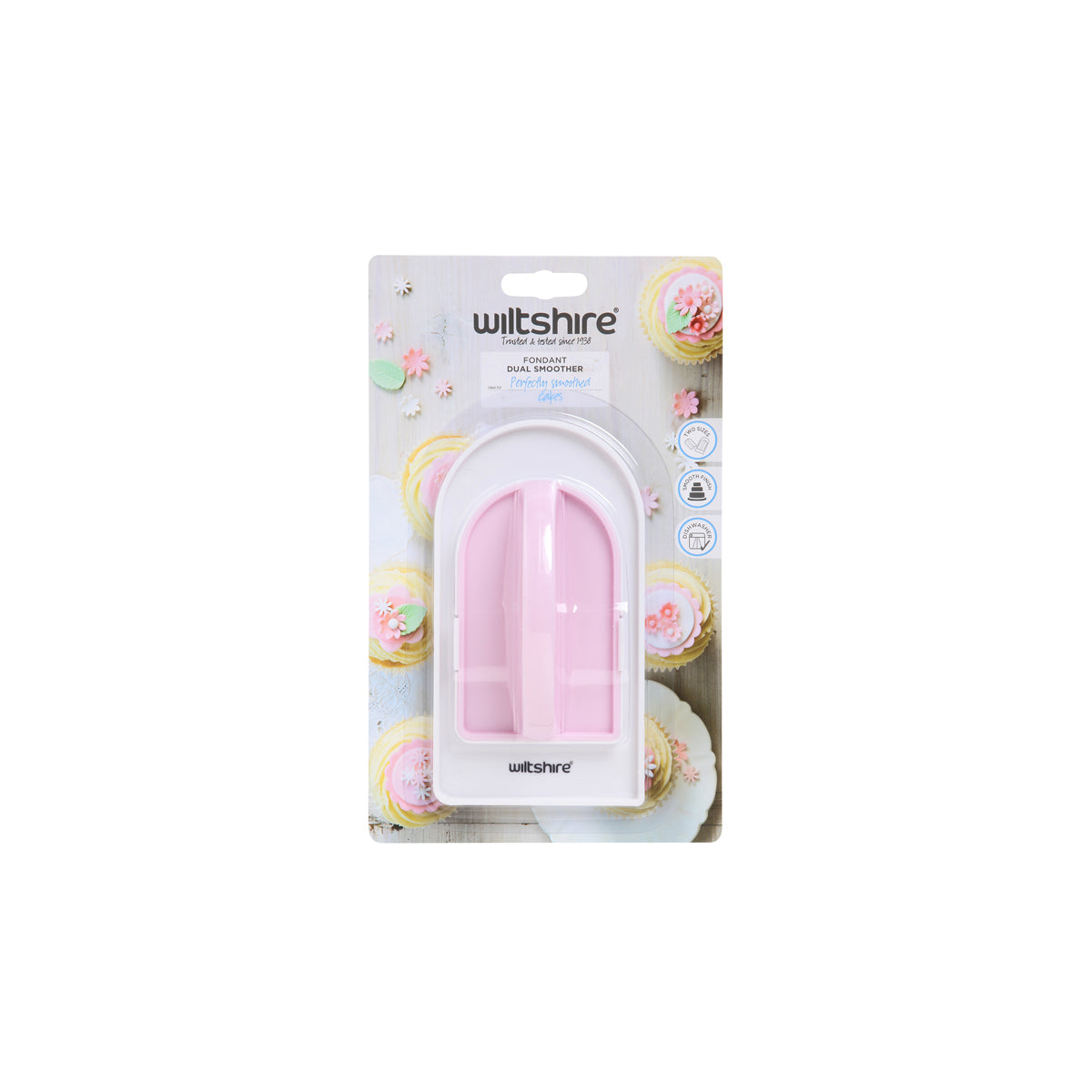 WLT40347 WILTSHIRE Dual Fondant Smoother Tomkin Australia Hospitality Supplies