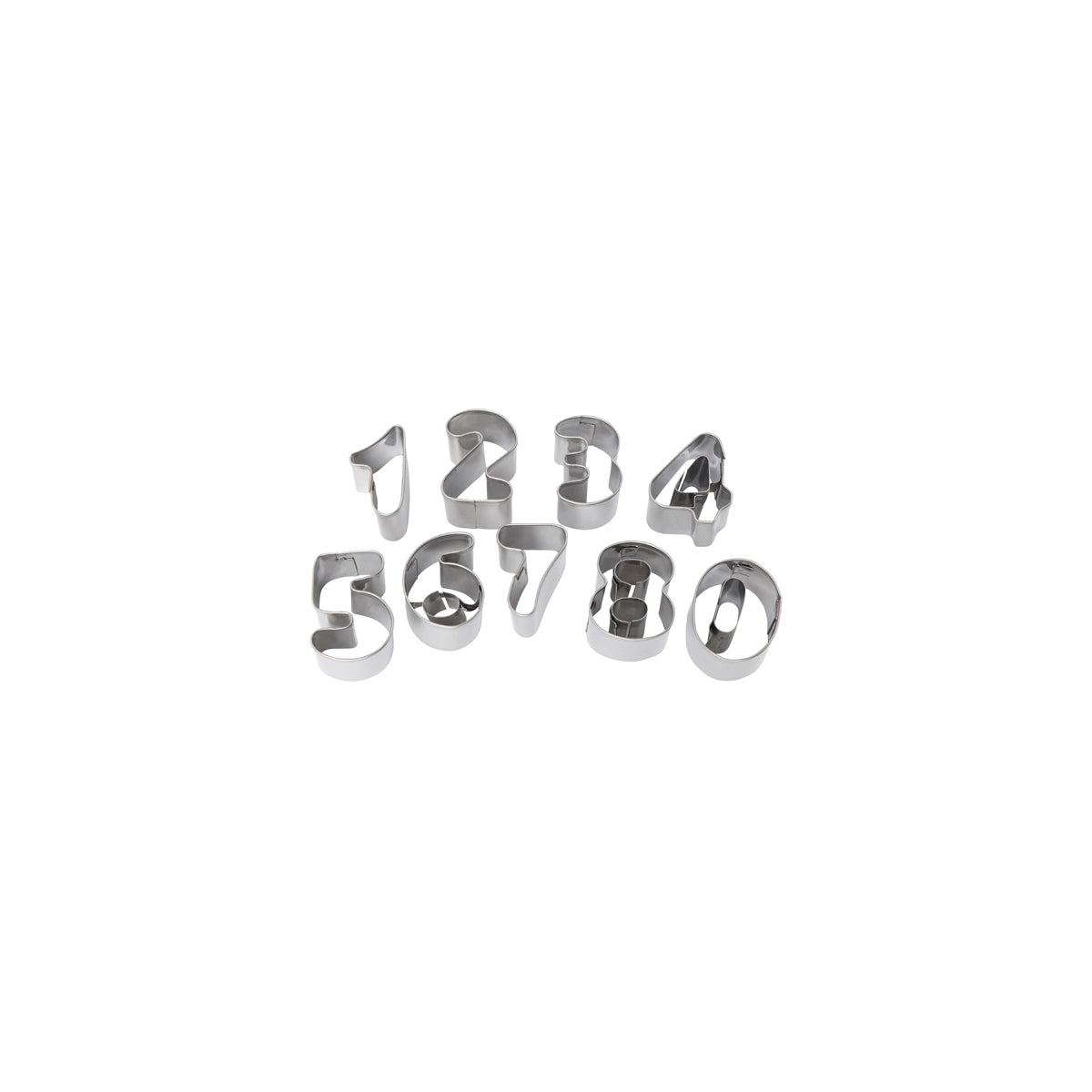 WLT40357 WILTSHIRE Number Cutters Set Of 9 Tomkin Australia Hospitality Supplies