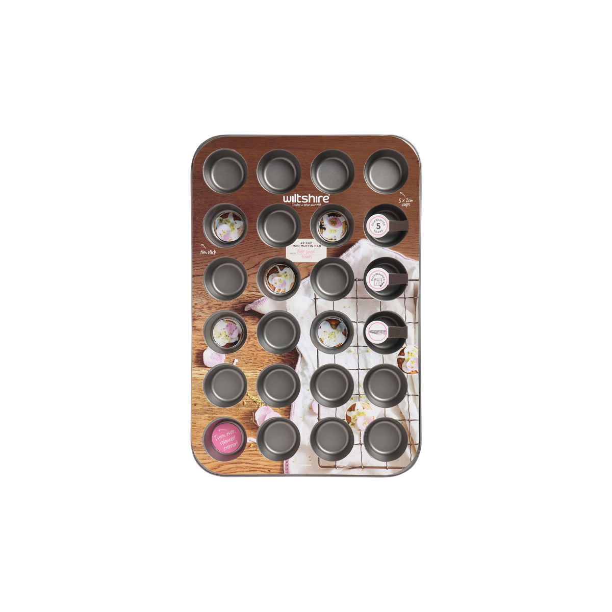 Two Toned 24 Cup Muffin Pan