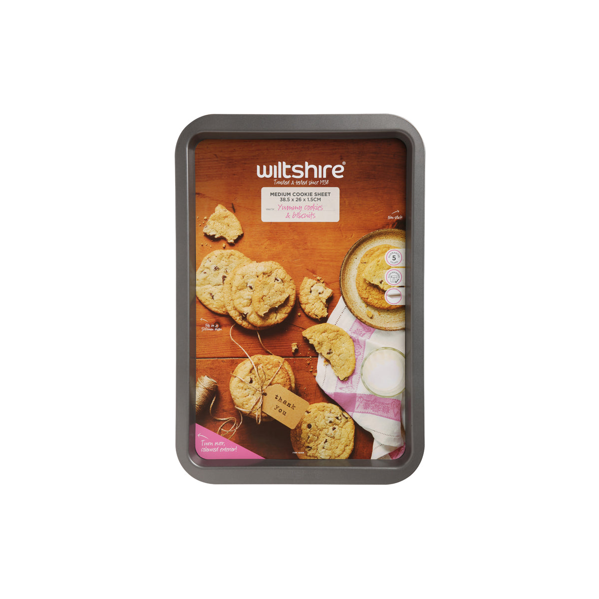Two Toned Cookie Sheet 390x260mm