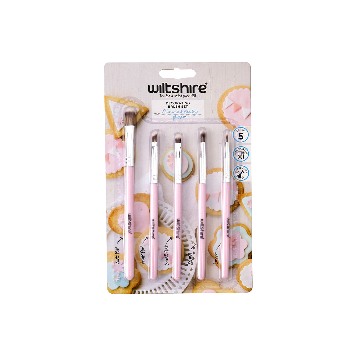 Decorating Brush Set Of 5