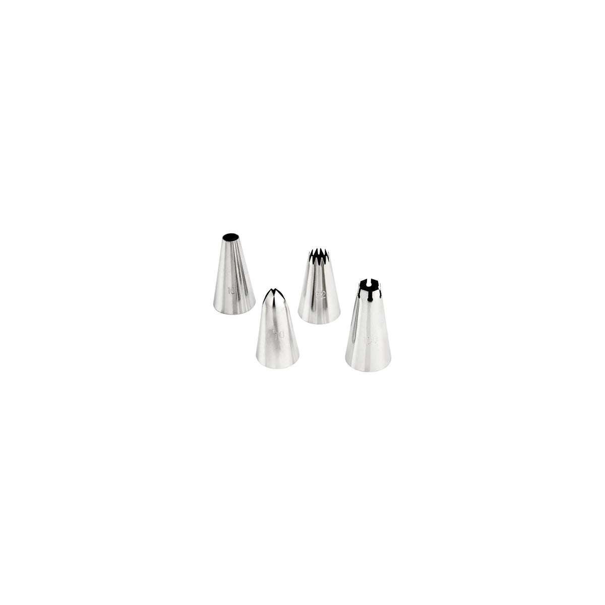 WLT40724 WILTSHIRE Border Nozzles Set 4 Tomkin Australia Hospitality Supplies