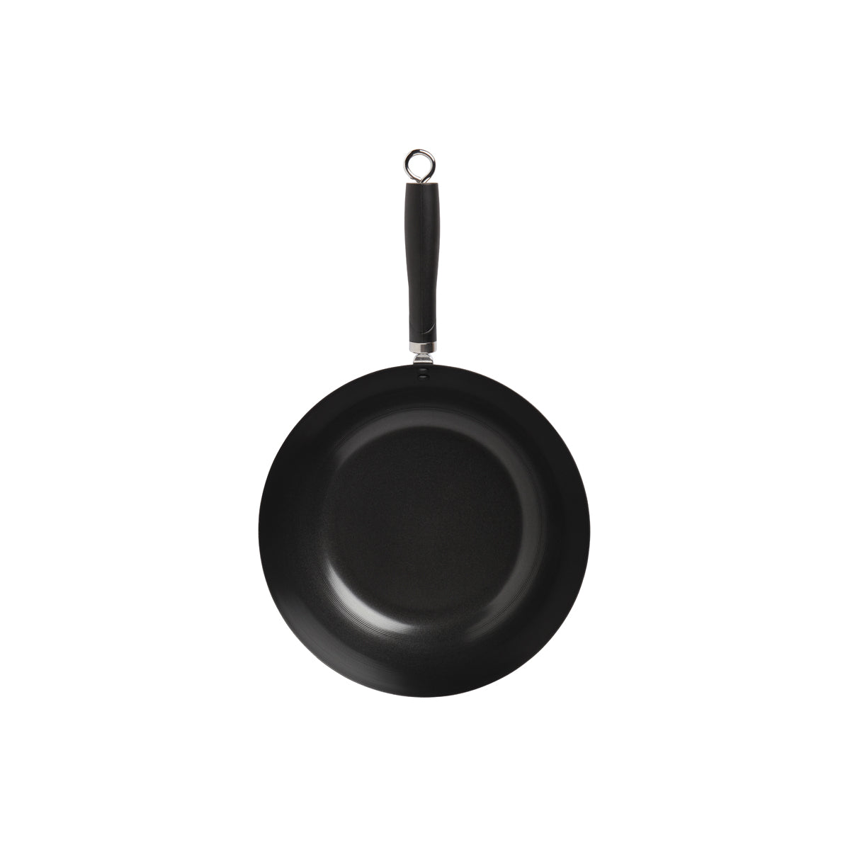 Soho Non-Stick Carbon Steel Wok Black 300mm