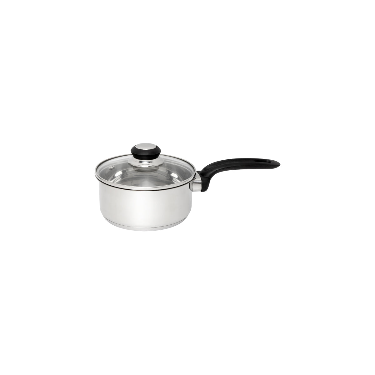 WLT42296 Wiltshire Classic Saucepan 160mm with Glass Lid  Tomkin Australia Hospitality Supplies