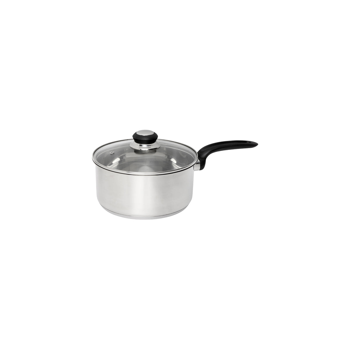 WLT42298 Wiltshire Classic Saucepan 200mm with Glass Lid  Tomkin Australia Hospitality Supplies